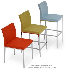 Aria Chrome Dining Chairs