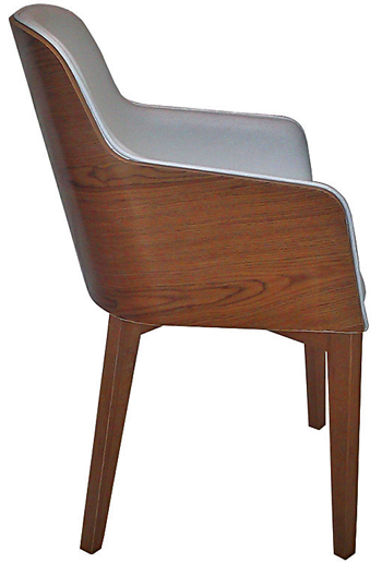 Hudson Armchair Plywood Wood Base by Nuans Design Hudson Armchair Plywood Wood Base by Nuans Design