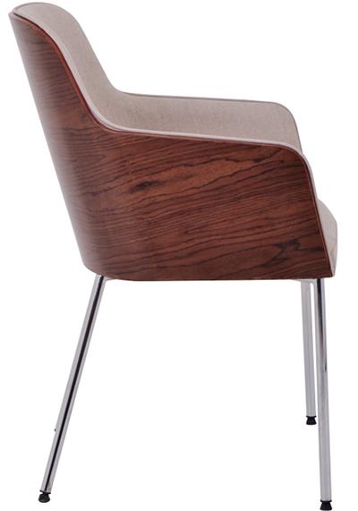 Hudson Armchair Plywood Metal Base by Nuans Design Hudson Armchair Plywood Metal Base by Nuans Design