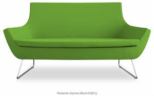 Rebecca Sofa Wire Sled Base Soho Concept Sofa